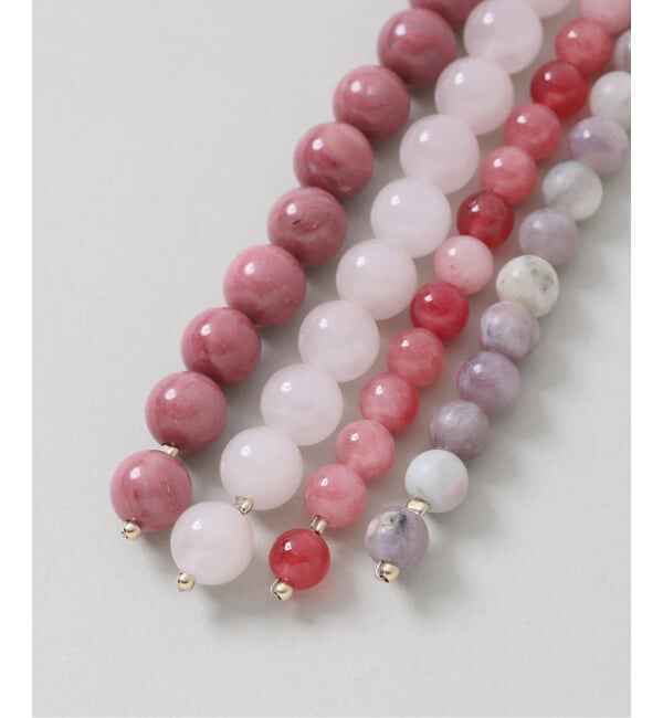 Spick and Span「《予約》【SAMH by LILAS】ジェムフリンジバッグチャーム PK」|その他|