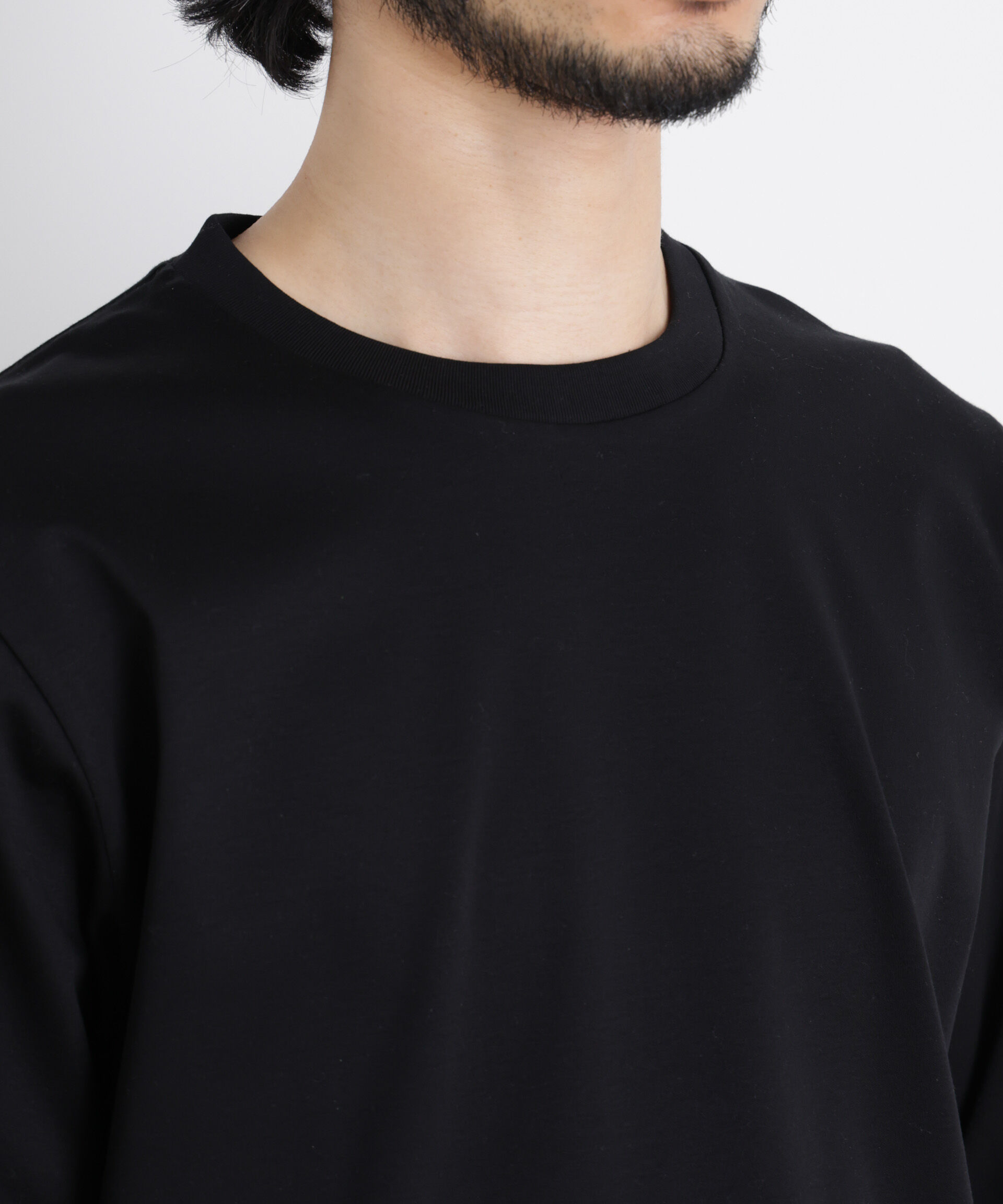 nano･universe「アンチスメルクルーネックTシャツ 長袖」|Tシャツ・カットソー|