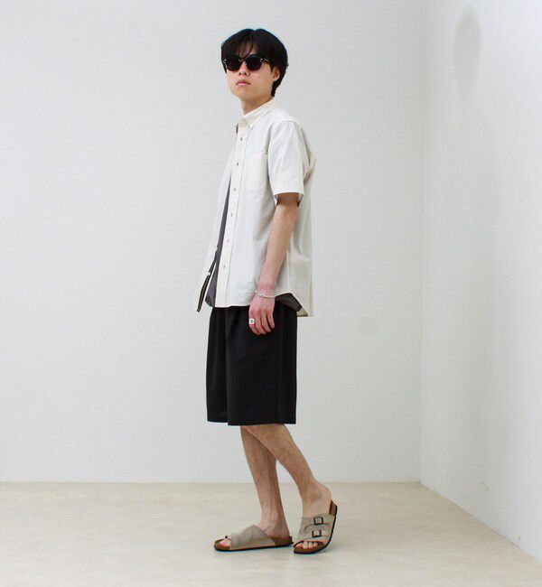 GLOSTER「オーバーフローサッカーニットテープS/Sシャツ」|シャツ・ブラウス|