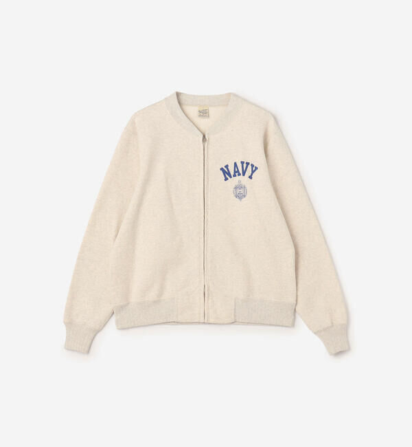  「BUZZ RICKSON'S | 〈別注〉 ジップスウェット MEN」|スウェット・ジャージ|OATMEAL