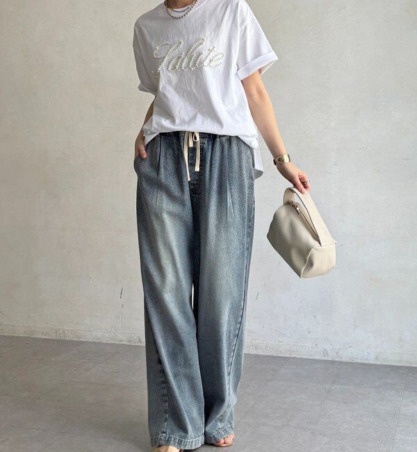  「パールロゴTEE」|Tシャツ・カットソー|