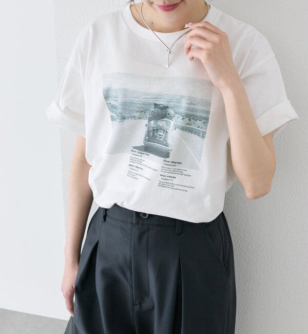  「アソートフォトプリントTシャツ」|プルオーバー|