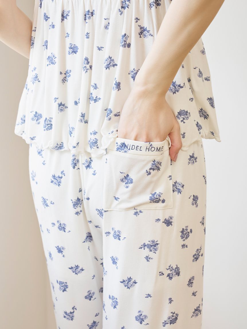 SNIDEL HOME「【接触冷感】フラワーリボンセットアップ」|ルームウェア|