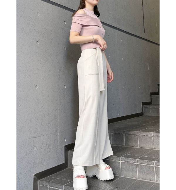 MURUA「ハイウエストデザインパンツ」|その他|