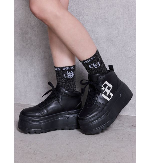 GYDA「GG BUNNY FACEラメSOX」|ソックス|