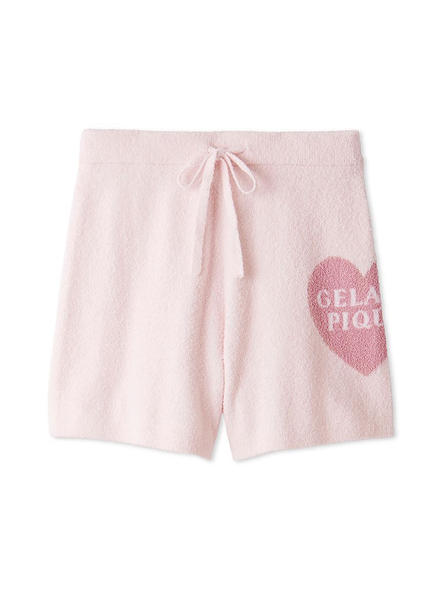 gelato pique「【接触冷感】スムーズィー HEART ジャガードショートパンツ」|ルームウェア|PNK
