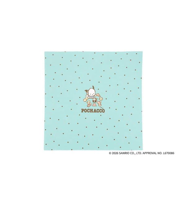  「Zoff｜POCHACCO メガネ拭き | メガネ・サングラス拭き 眼鏡クロス 大判クロス セリート スマホ拭き」|サングラス|