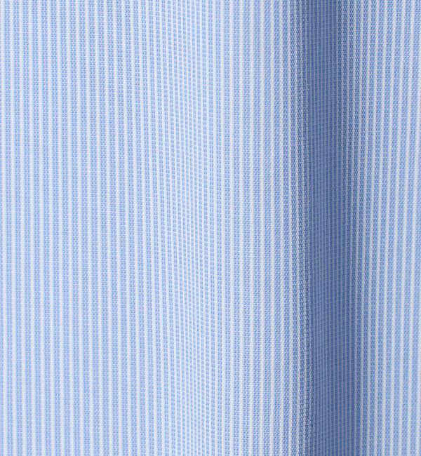 UNITED ARROWS green label relaxing「A+ COOL Pトリコット ナローストライプ スタンダード ボタンダウン 半袖 ドレスシャツ -ストレッチ・イージ」|シャツ・ブラウス|