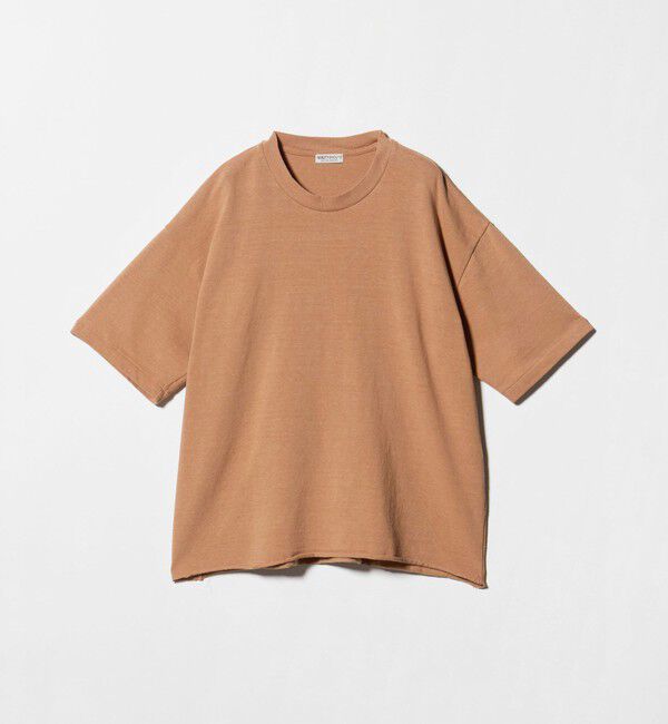BEAUTY&YOUTH UNITED ARROWS「ネップ コットン カットオフ クロップド Tシャツ」|Tシャツ・カットソー|