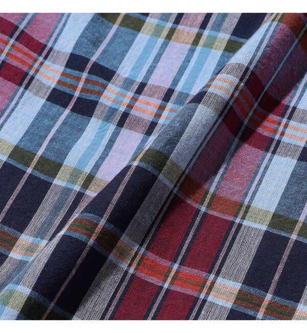 BEAMS PLUS「B.D. Classic-fit Madras」|シャツ・ブラウス|