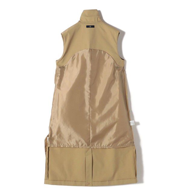 SHIPS Colors 「SHIPS Colors:〈手洗い可能〉トレンチ 2WAY ジレ ワンピース」|ジャンパースカート|