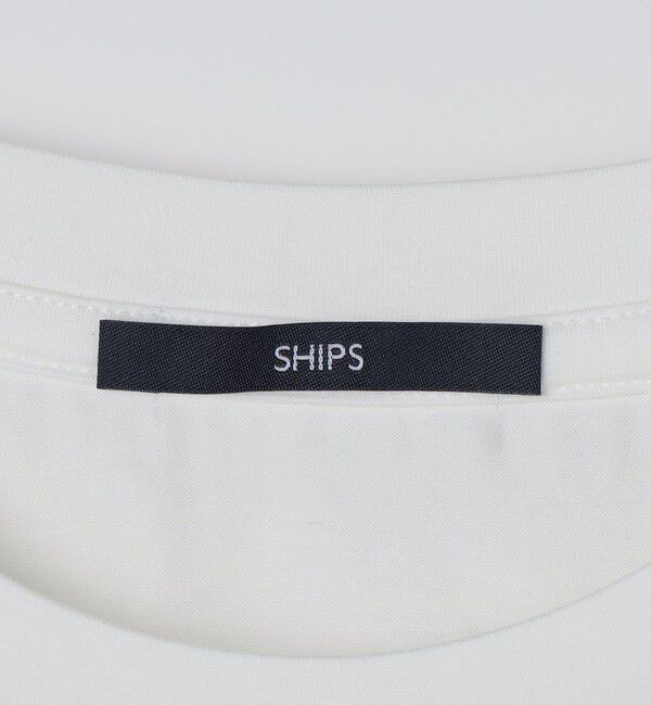 SHIPS「SHIPS:〈接触冷感/洗濯機可能/抗菌防臭〉COOL TOUCH サマー Tシャツ」|Tシャツ・カットソー|