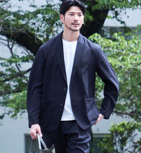 SHIPS「SHIPS:〈接触冷感/洗濯機可能/抗菌防臭〉COOL TOUCH サマー Tシャツ」|Tシャツ・カットソー|