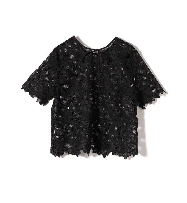 SHIPS for women「TORAZZODONNA:〈手洗い可能〉2WAY カットワーク レース ブラウス」|シャツ・ブラウス|
