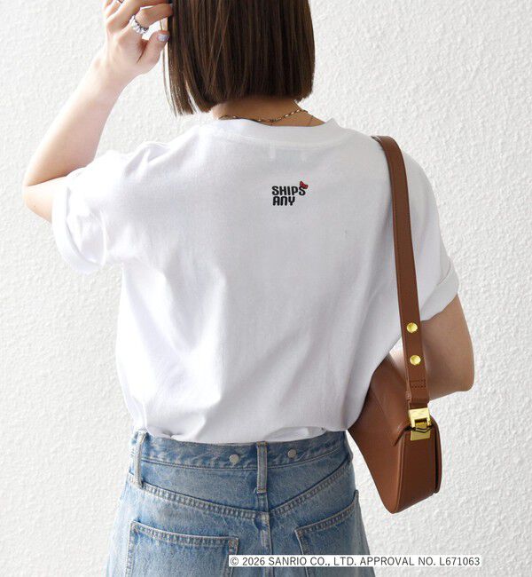 SHIPS any「Hello Kitty &times; SHIPS any: ハローキティ プリント TEE」|Tシャツ・カットソー|