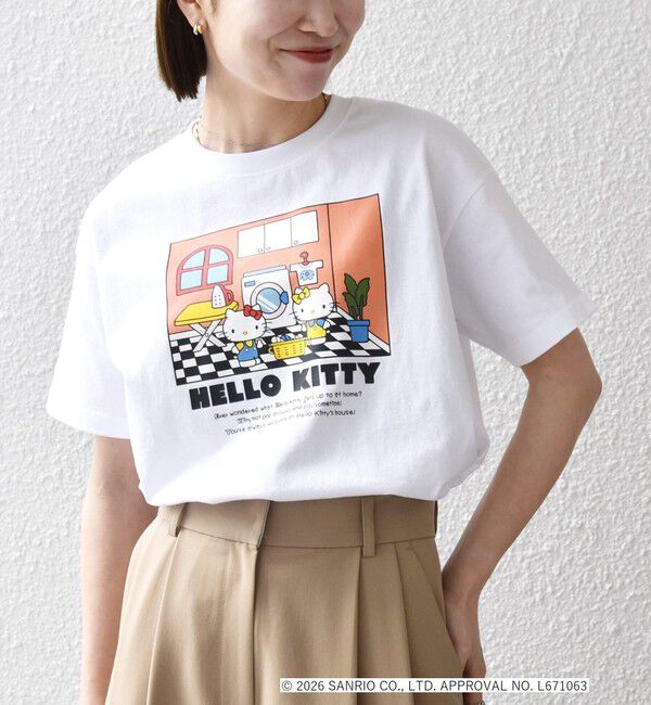 SHIPS any「Hello Kitty &times; SHIPS any: ハローキティ プリント TEE」|Tシャツ・カットソー|