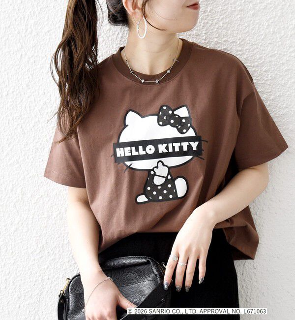 SHIPS any「Hello Kitty &times; SHIPS any: ハローキティ プリント TEE」|Tシャツ・カットソー|