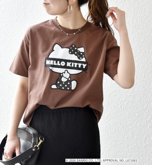 SHIPS any「Hello Kitty &times; SHIPS any: ハローキティ プリント TEE」|Tシャツ・カットソー|