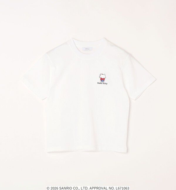 SHIPS any「Hello Kitty &times; SHIPS any: ハローキティ プリント TEE <KIDS>」|Tシャツ・カットソー|