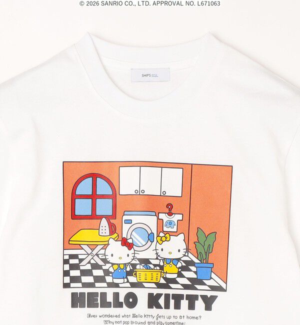 SHIPS any「Hello Kitty &times; SHIPS any: ハローキティ プリント TEE <KIDS>」|Tシャツ・カットソー|