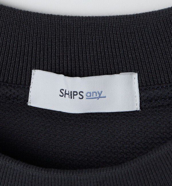 SHIPS any「SHIPS any:〈洗濯機可能〉エアロ スケープ メッシュ 鹿の子 リブ Tシャツ◆」|Tシャツ・カットソー|
