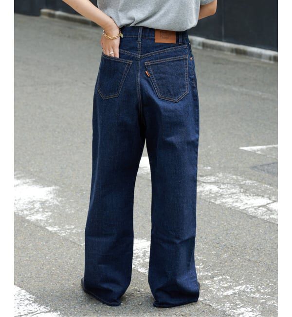 OUTDOOR PRODUCTS Usual Things「追加5 ULTデニムハイライズルーズ5PKT」|デニム|