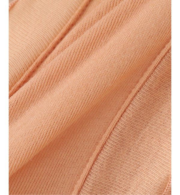 IENA LA BOUCLE「seamless basic./シームレスベーシック Flounce タンクトップ」|タンクトップ|