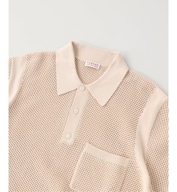 EDIFICE「fursac (フルサック) Knit ポロ」|ポロシャツ|