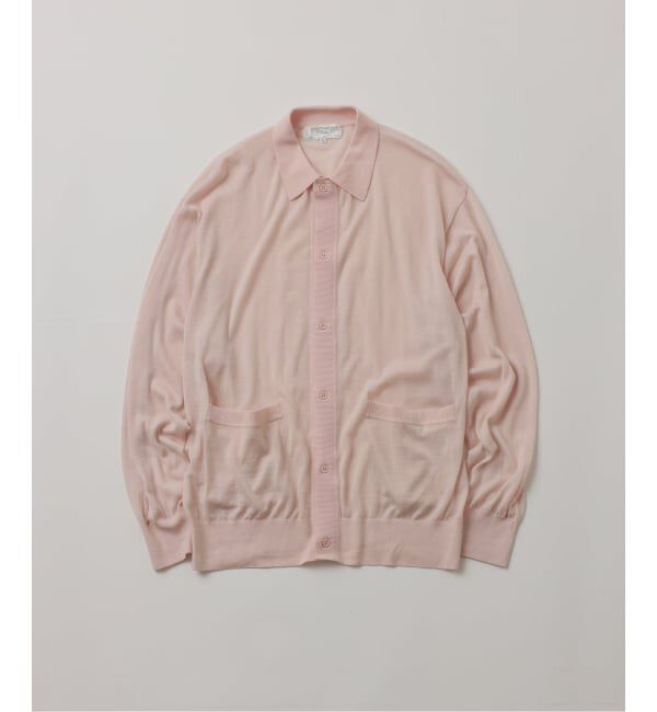 JOURNAL STANDARD「【FOLL / フォル】washable wool knit shirt」|ニット・セーター|ピンク