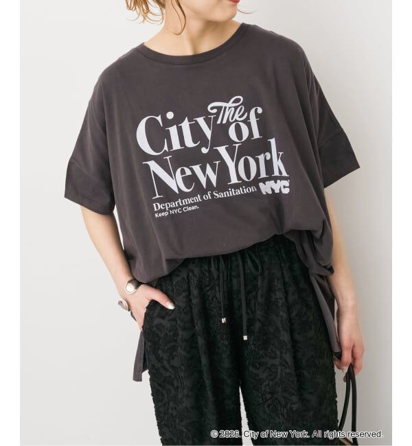 Spick and Span「《追加》GOOD ROCK SPEED 別注 NYCドルマン Tシャツ」|Tシャツ・カットソー|ブラック A