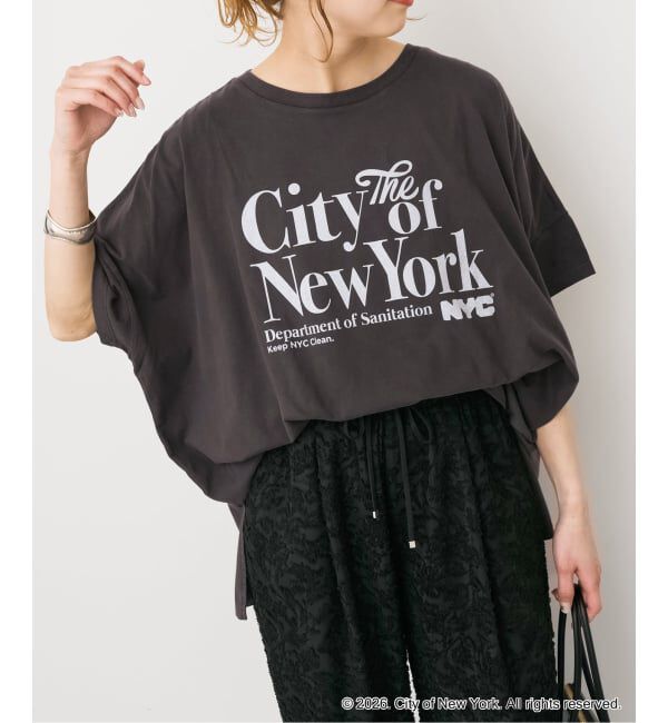 Spick and Span「《追加》GOOD ROCK SPEED 別注 NYCドルマン Tシャツ」|Tシャツ・カットソー|