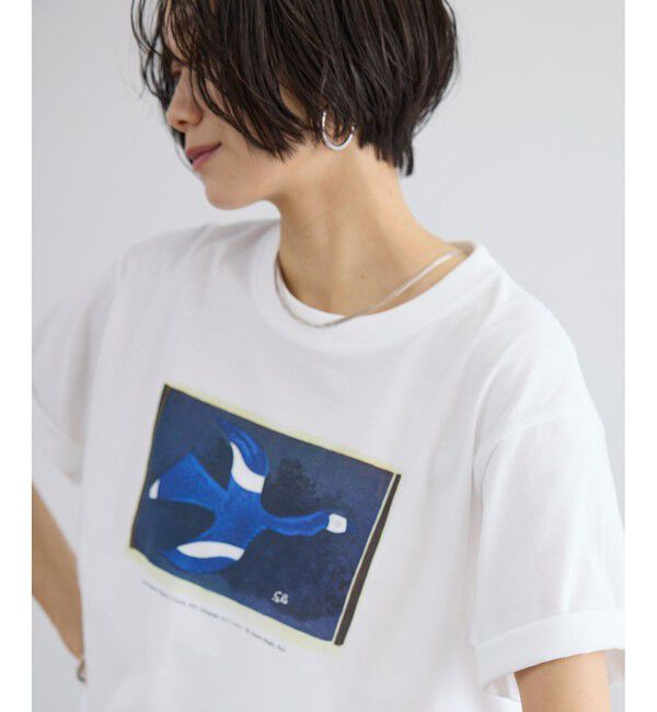 SALON adam et rope'「【WEB限定】ジョルジュ・ブラックアートTシャツ」|Tシャツ・カットソー|