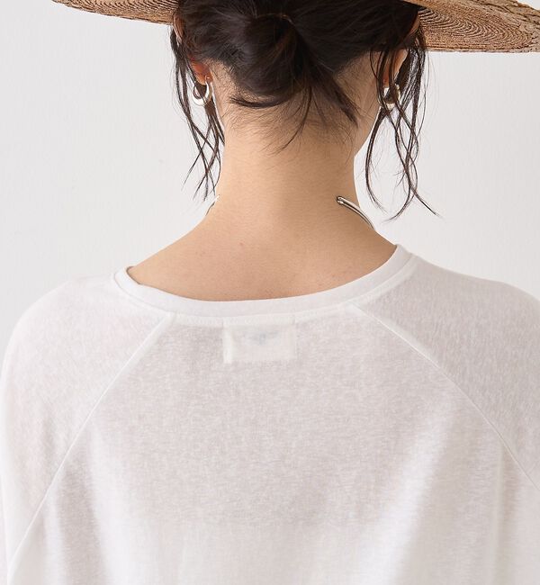 Rouge vif「シアーロゴオーバーサイズTシャツ【予約】」|Tシャツ・カットソー|