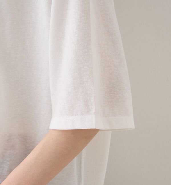 Rouge vif「シアーロゴオーバーサイズTシャツ【予約】」|Tシャツ・カットソー|