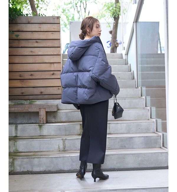 Rouge vif「【upper hights/アッパーハイツ】Olten ダブルジップショートダウ」|ダウン|