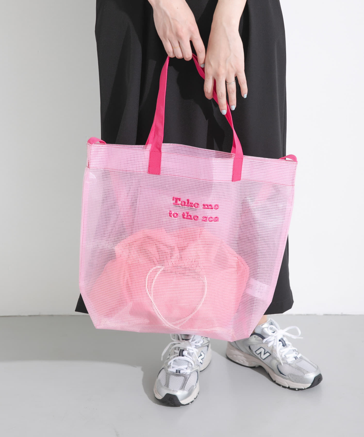 Sonny Label 「ポーチ付ビッグプールバッグ」|トートバッグ|