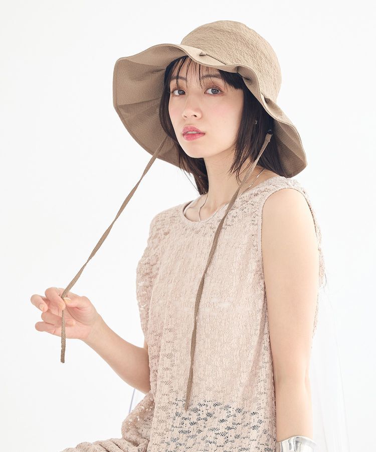 earth music&ecology「【UVカット】タックハット」|その他|