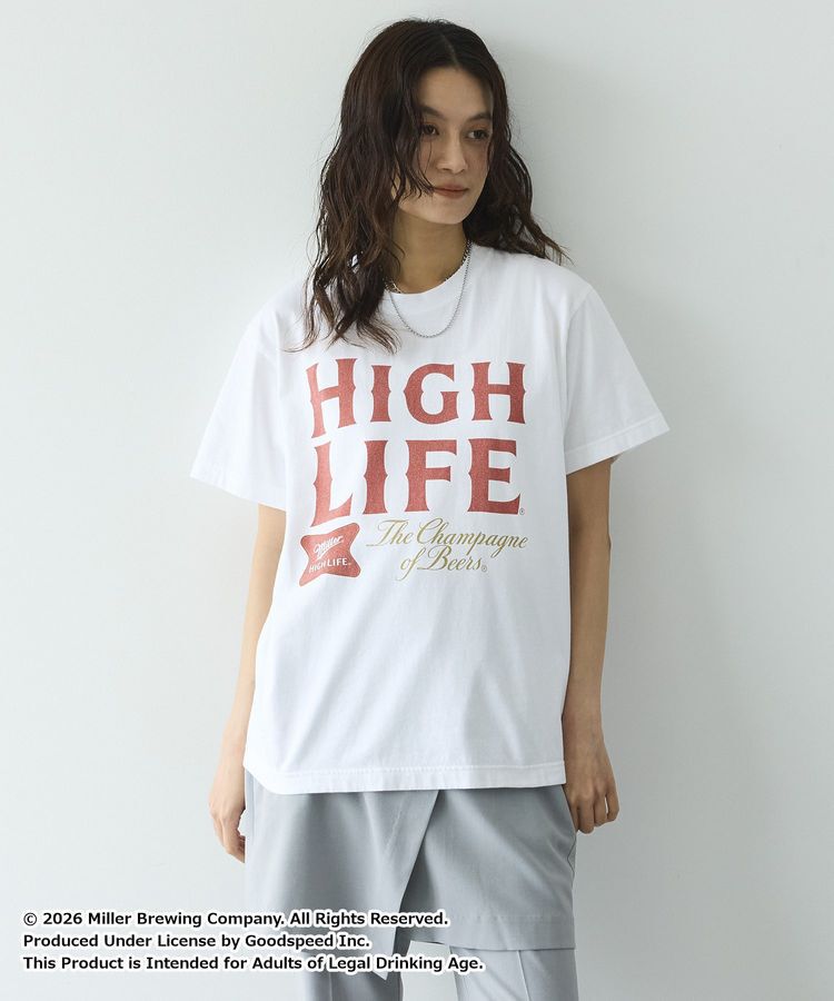 GARAGE OF GOOD CLOTHING「【GOOD ROCK SPEED】Miller HIGH LIFE T」|Tシャツ・カットソー|