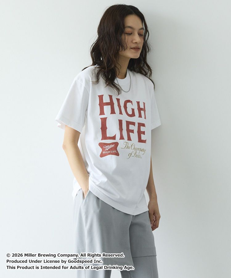 GARAGE OF GOOD CLOTHING「【GOOD ROCK SPEED】Miller HIGH LIFE T」|Tシャツ・カットソー|