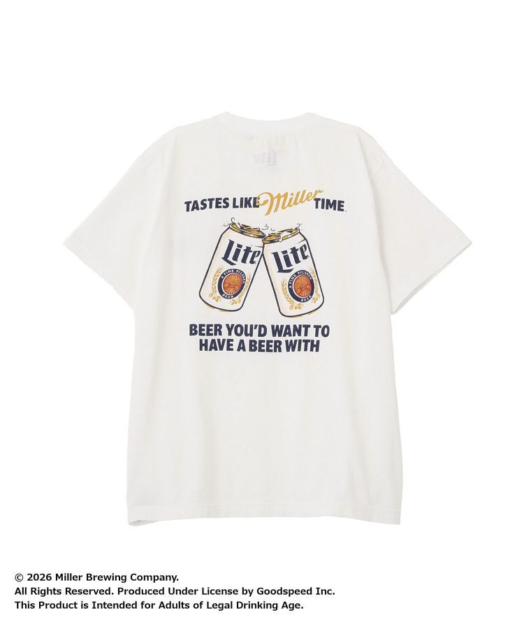 GARAGE OF GOOD CLOTHING「【GOOD ROCK SPEED】Miller Lite T」|Tシャツ・カットソー|