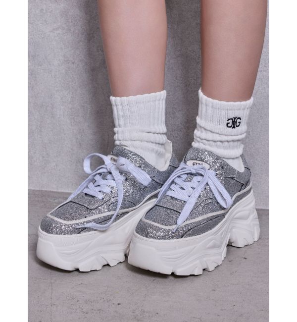 GYDA「GYDA SPARKLE PLATFORMスニーカー」|スニーカー|