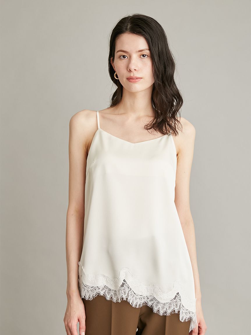 Mila Owen「【WEB限定カラー】キャミレイヤードダンボールＴシャツ」|Tシャツ・カットソー|