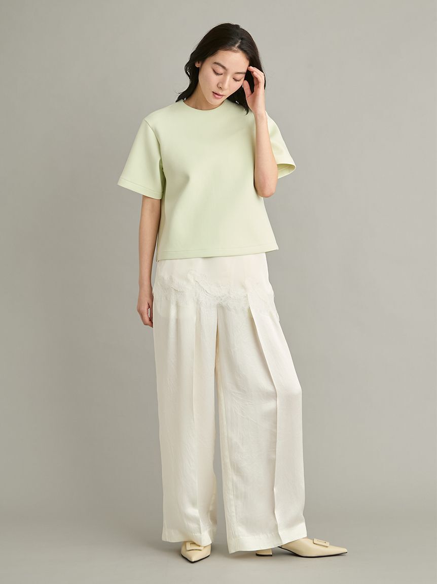 Mila Owen「【WEB限定カラー】キャミレイヤードダンボールＴシャツ」|Tシャツ・カットソー|