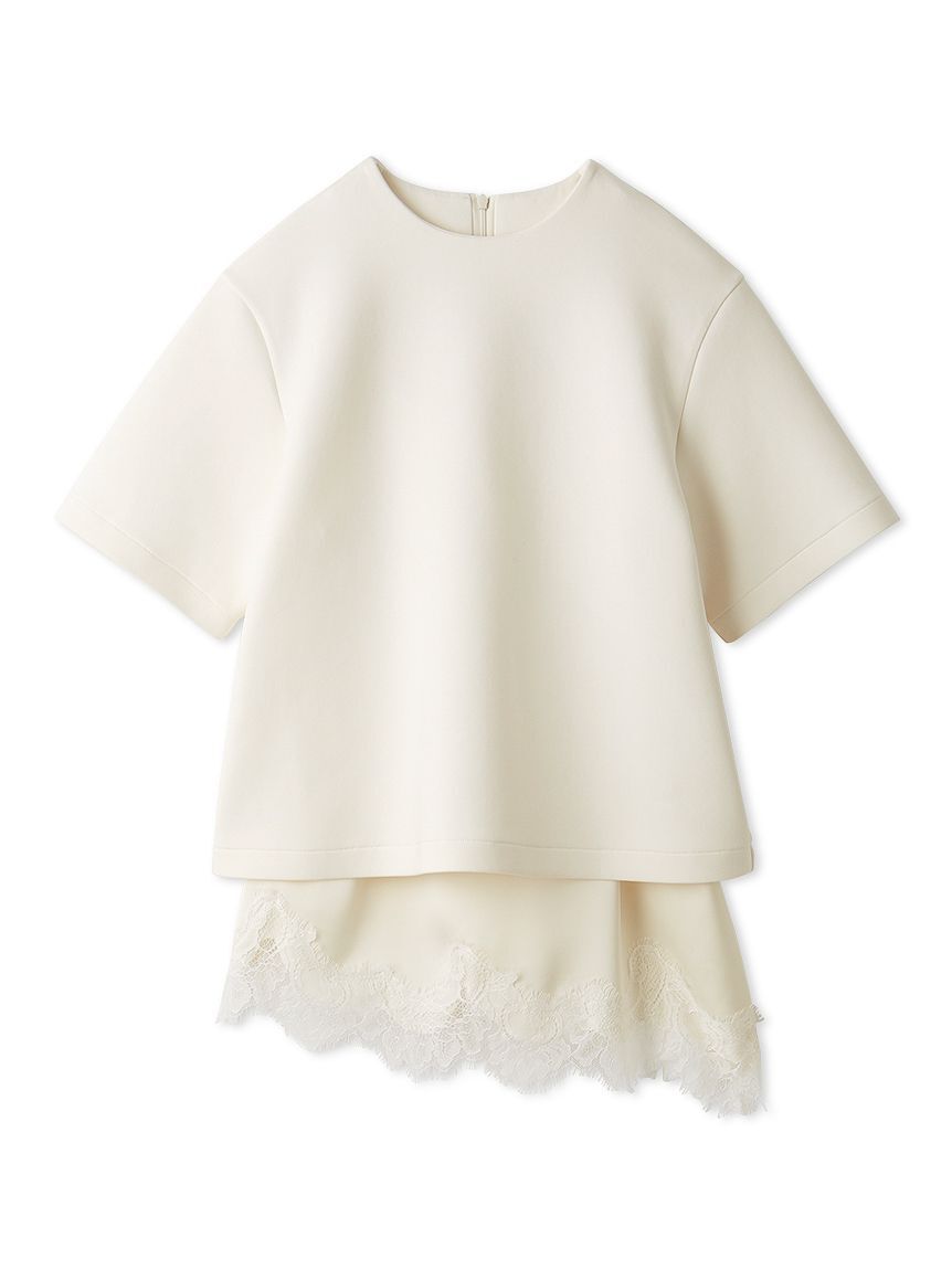 Mila Owen「【WEB限定カラー】キャミレイヤードダンボールＴシャツ」|Tシャツ・カットソー|