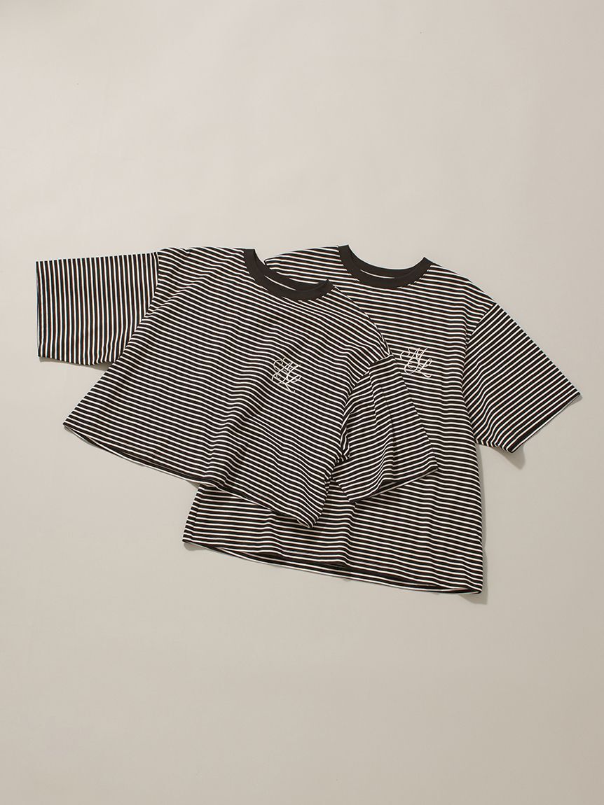Mila Owen「【WEB限定カラー】ハイラインモノグラムＴシャツ」|Tシャツ・カットソー|