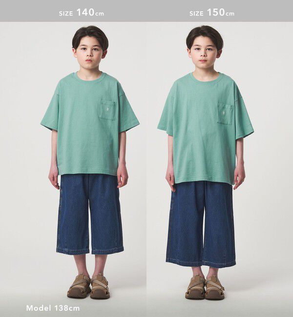UNITED ARROWS green label relaxing「ロゴ刺しゅう Tシャツ / キッズ  100cm-160cm」|Tシャツ・カットソー|