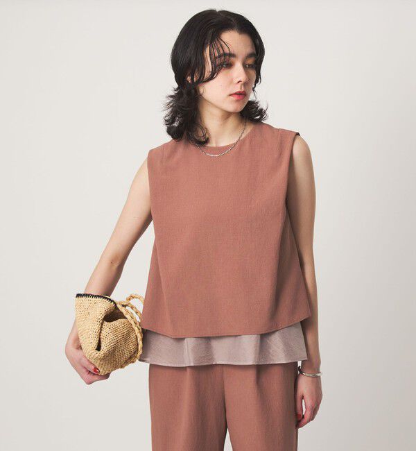 UNITED ARROWS green label relaxing「【結論シリーズ】ダブルフレアオールインワン［size SHORT/TALLあり］」|オールインワン|