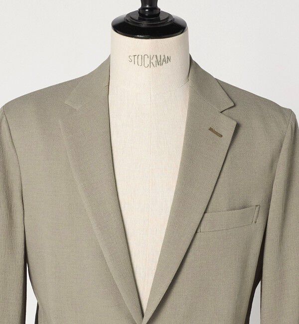 UNITED ARROWS green label relaxing「A+ air Pメッシュ L/STD 2P ジャケット -ウォッシャブル・ストレッチ・通気性-」|テーラードジャケット|