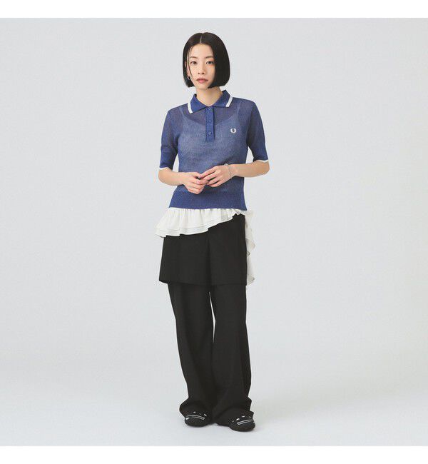 Ray BEAMS 「【別注】FRED PERRY / リブ ニット ポロシャツ」|ポロシャツ|