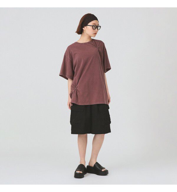 Ray BEAMS 「フロスト 加工 タック ビッグ Tシャツ」|Tシャツ・カットソー|